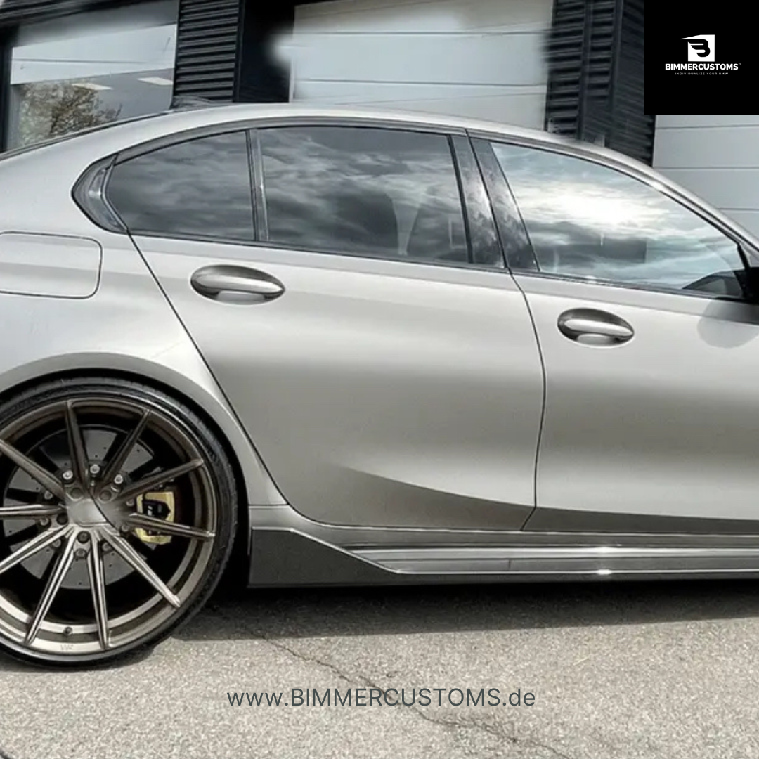 BIMMERCUSTOMS CARBON SEITENSCHWELLER SIDE SKIRTS PASSEND FÜR BMW M3 M3 TOURING G80 G81