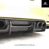 BIMMERCUSTOMS CARBON DIFFUSOR 4 TEILIG FÜR BMW M3 M4 F80 F82 F83