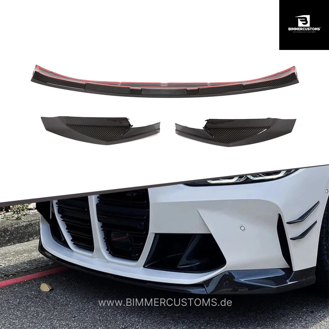 BIMMERCUSTOMS CARBON FRONTLIPPE SCHWERT PERFORMANCE FÜR BMW M3 G80 G81 M4 G82 G83